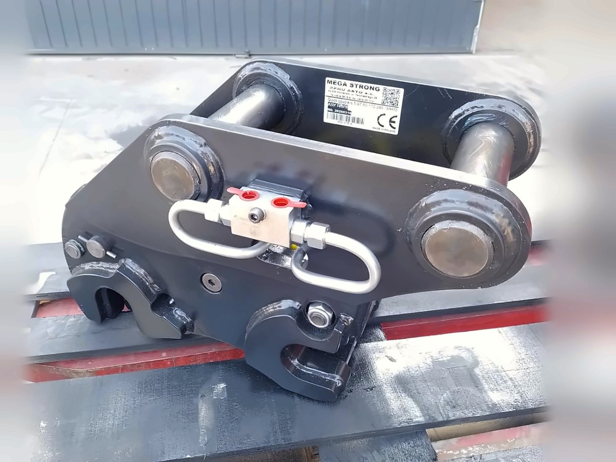 Szybkozłącze hydrauliczne MEGA STRONG do koparki